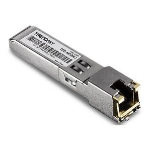 TRENDnet TEG MGBRJ – Version v1.0R – SFP (Mini-GBIC)-Transceiver-Modul – 1GbE – 1000Base-T – RJ-45