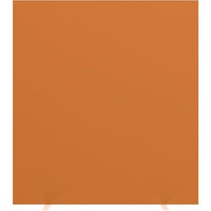 Trennwand Raumtrenner Paperflow, mit Schallschutz-Schaumvlies, B 1600 mm, orange