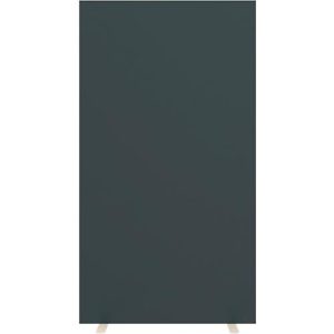 Trennwand Raumtrenner Paperflow, mit Schallschutz-Schaumvlies, B 940 mm, anthrazit