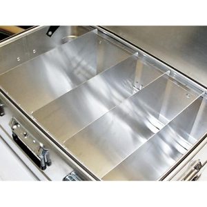 Trennwand-Set Alutec, für Alubox CLASSIC(48/68/93)/COMFORT(48/73/92)/INDUSTRY(48/73/92), 4-teilig