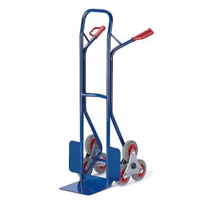 Treppenkarre 3er-Stern, Tragkraft 150 kg, Vollgummi-Bereifung