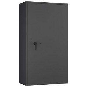 Tresor Lyra 18, Klasse I nach EN 1143-1, 341 l, Türanschlag rechts, Doppelbartschloss, 4 Fachböden, B 850 x T 420 x H 1550 mm, graphitgrau RAL 7024