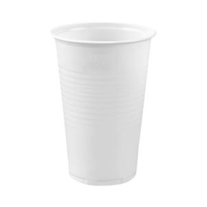 Trinkbecher weiß, 0,2 Liter, 100 Stück