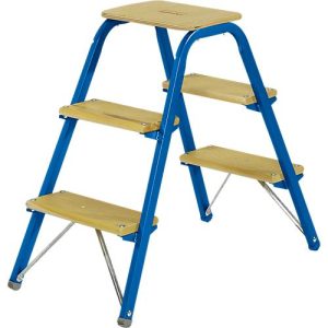Tritt aus Leichtstahl®, 3 Stufen