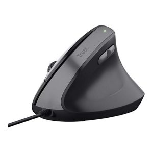 Trust Bayo II – Vertikale Maus – ergonomisch – Für Rechtshänder – optisch – 6 Tasten