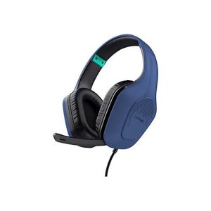 Trust GXT 415B Zirox – Headset – ohrumschließend – kabelgebunden – 3,5 mm Stecker – Blau