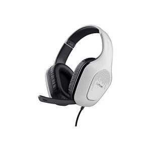 Trust GXT 415PS Zirox – Headset – ohrumschließend – kabelgebunden – 3,5 mm Stecker – weiß