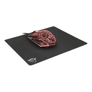 Trust GXT 783 Gaming Mouse & Mouse Pad – Maus – optisch – 6 Tasten – kabelgebunden – USB
