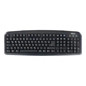 Ultron UMT-400 Basic II – Tastatur – USB – Deutsch – Schwarz