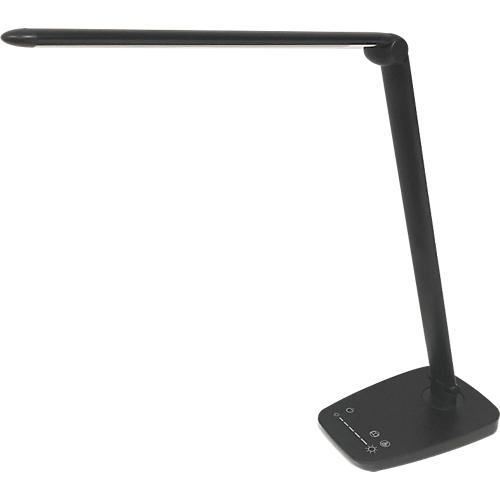 UNILUX TWISTLED Schreibtischleuchte, 2700 - 6000 K, 1558 lm, dimmbar, USB Ladefunktion, faltbar, schwarz