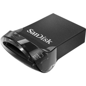 USB Flash Laufwerk SanDisk Ultra Fit USB 3.1, kompatibel mit USB 2.0/3.0, Passwortschutz, 64 GB