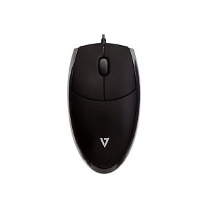 V7 MV3000 – Maus – optisch – 3 Tasten – kabelgebunden – USB