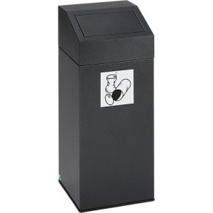 VAR Wertstoffsammler, Inhalt 45 Liter, antik-silber