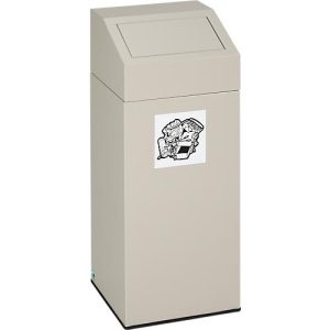 VAR Wertstoffsammler, Inhalt 45 Liter, grau