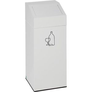 VAR Wertstoffsammler, Inhalt 45 Liter, weiß