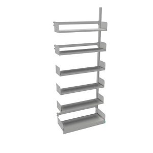 Variabo Freiarmregal, Anbaufeld, einseitig, 250 mm Fachbodentiefe, 1000 x 2500 mm
