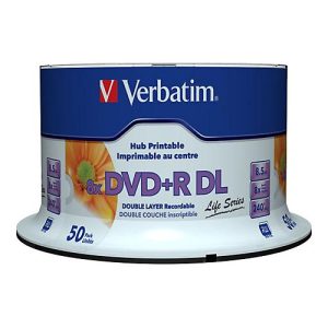Verbatim – DVD+R DL x 50 – 8.5 GB – Speichermedium Verbatim – DVD+R DL x 50 – 8.5 GB – Speichermedium