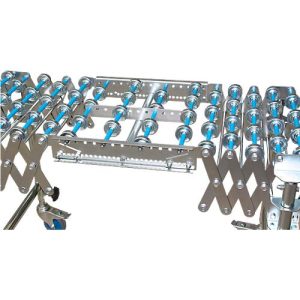 Verbindungsstück für Scheren-Röllchenbahn, Bahnbreite 500 mm