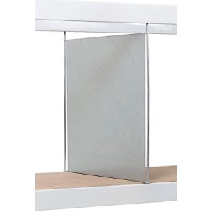 Vertikaler Stahlblechtrenner, H 800 x T 1200 mm