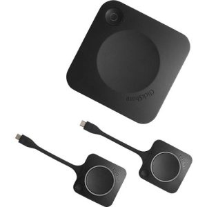 Video-Konferenzsystem Barco ClickShare C-10, für mittelgroße/große Räume, bis 30 m, 3840 x 2160 px, USB/LAN/WLAN/HDMI, 2 ClickShare Buttons