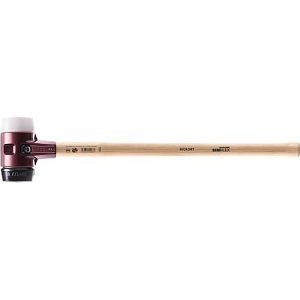 Vorschlaghammer SIMPLEX Kopf-Ø 80mm L.800mm Superplastik weiß/Gummi