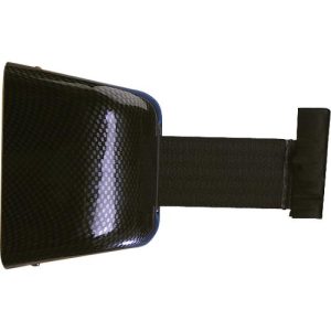 Wand-Gurtkassette, magnethaftend, 5 m, Gurt schwarz