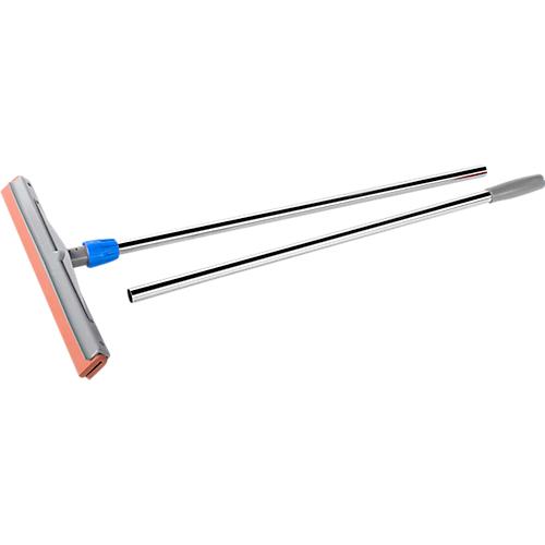 Wasserschieber, mit roter Gummilippe für ölhaltige Flüssigkeiten, B 450 mm, inkl. Stiel