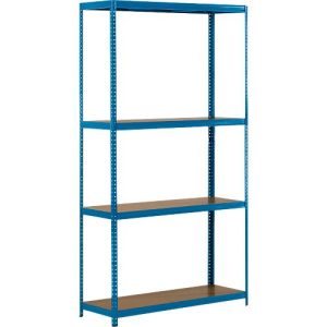 Weitspann-Steckregal, Komplettregal 1,5 m, inkl. 4 Böden, H 2800 x B 1500 x T 600 mm