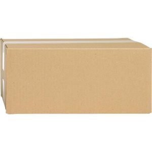 Wellpapp-Faltkartons, 1-wellig, 325 x 230 x 160 mm, braun