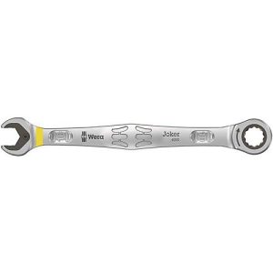 WERA Maulringratschenschlüssel Joker SW 10mm, L 159mm, legierter Werkzeugstahl, 80 Zähne, Haltefunktion