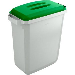 Wertstoff-Sammelbehälter, 60 l, mit Deckel, grün