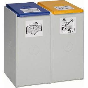 Wertstoff-Sammelsystem 2000, 40 Liter, Zweier-Element, Lieferung ohne Deckel!