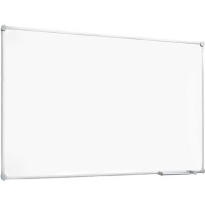Whiteboard 2000 MAULpro, weiß kunststoffbeschichtet, Rahmen alusilber, 1200 x 900 mm