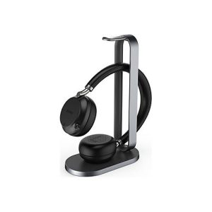 Yealink BH72 with Charging Stand – Headset-System – On-Ear – Bluetooth – kabellos – Adapter USB-C via Bluetooth