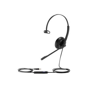 Yealink UH34 Mono – Kopfhörer mit Mikrofon – On-Ear – kabelgebunden – USB – UC-zertifiziert
