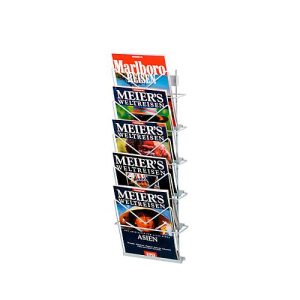 Zeitschriftenhalter, 260×700, 5 Fächer