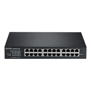 Zyxel GS1915 Series GS1915-24E – Switch – kompatibel mit NebulaFLEX – Smart – 24 x 10/100/1000 – Desktop, wandmontierbar Zyxel GS1915 Series GS1915-24E – Switch – kompatibel mit NebulaFLEX – Smart – 24 x 10/100/1000 – Desktop, wandmontierbar