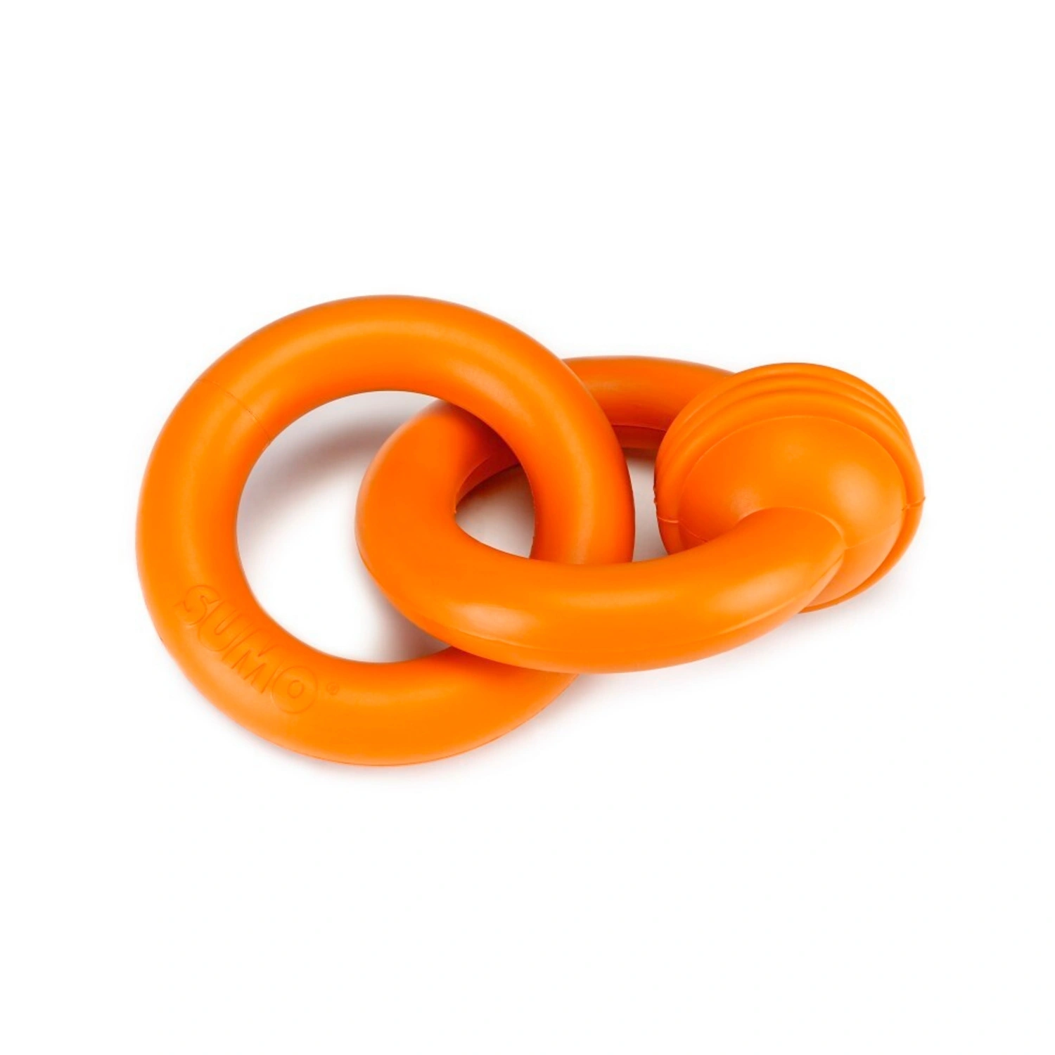 Hundespielzeug »Sumo Team«, orange, Gummi