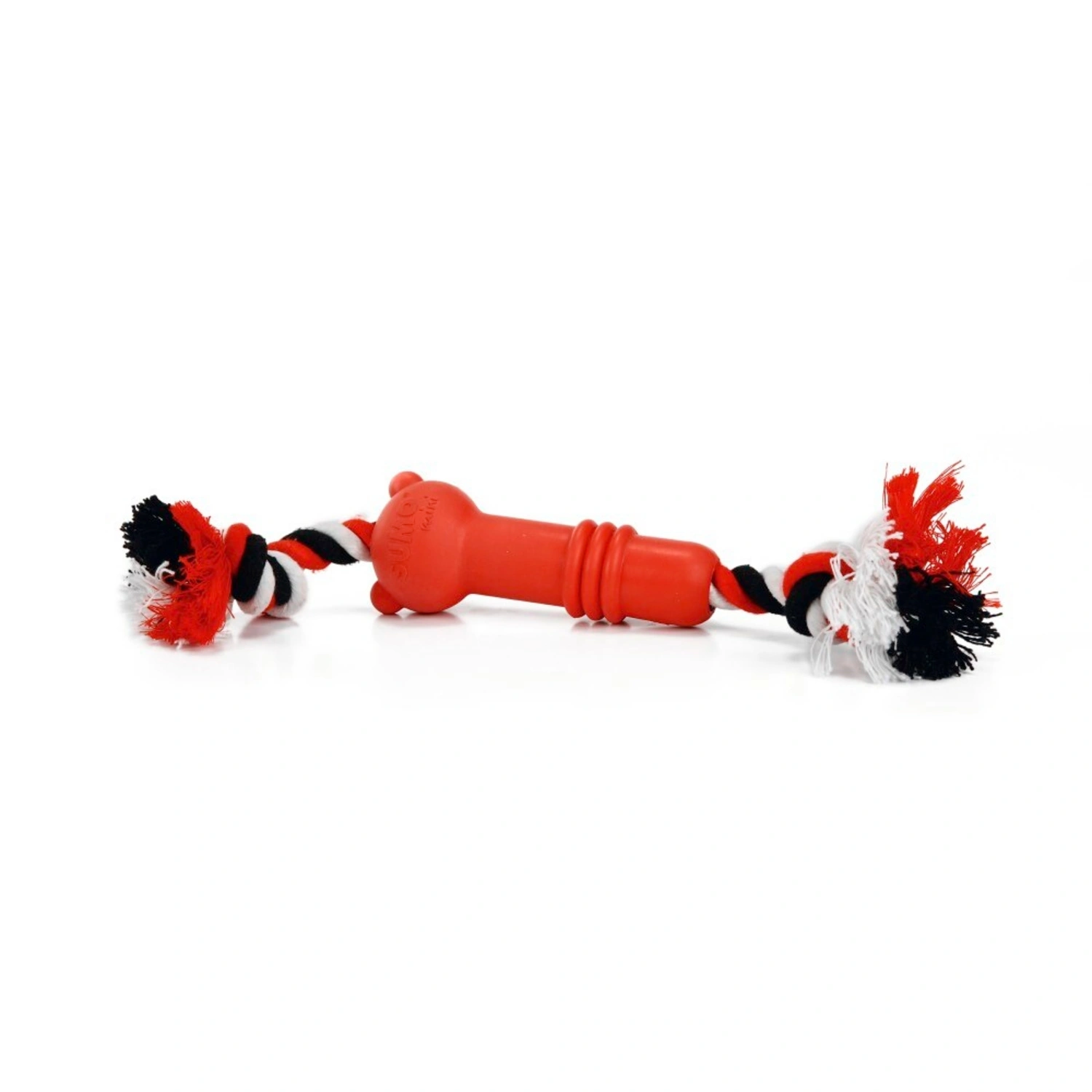 Hundespielzeug »Sumo Mini Fit«, rot, Gummi