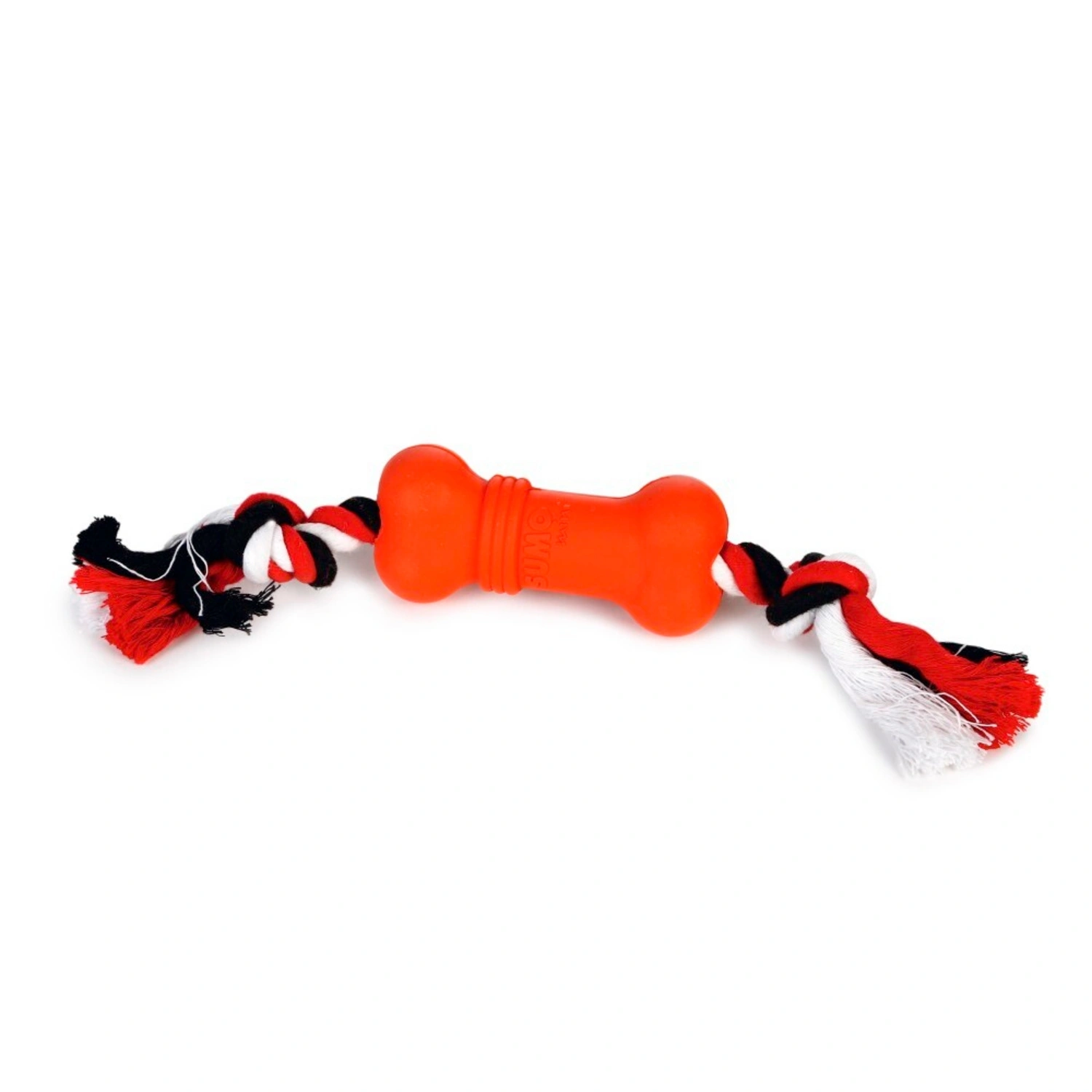 Hundespielzeug »Sumo Mini Fit Bone«, rot, Gummi
