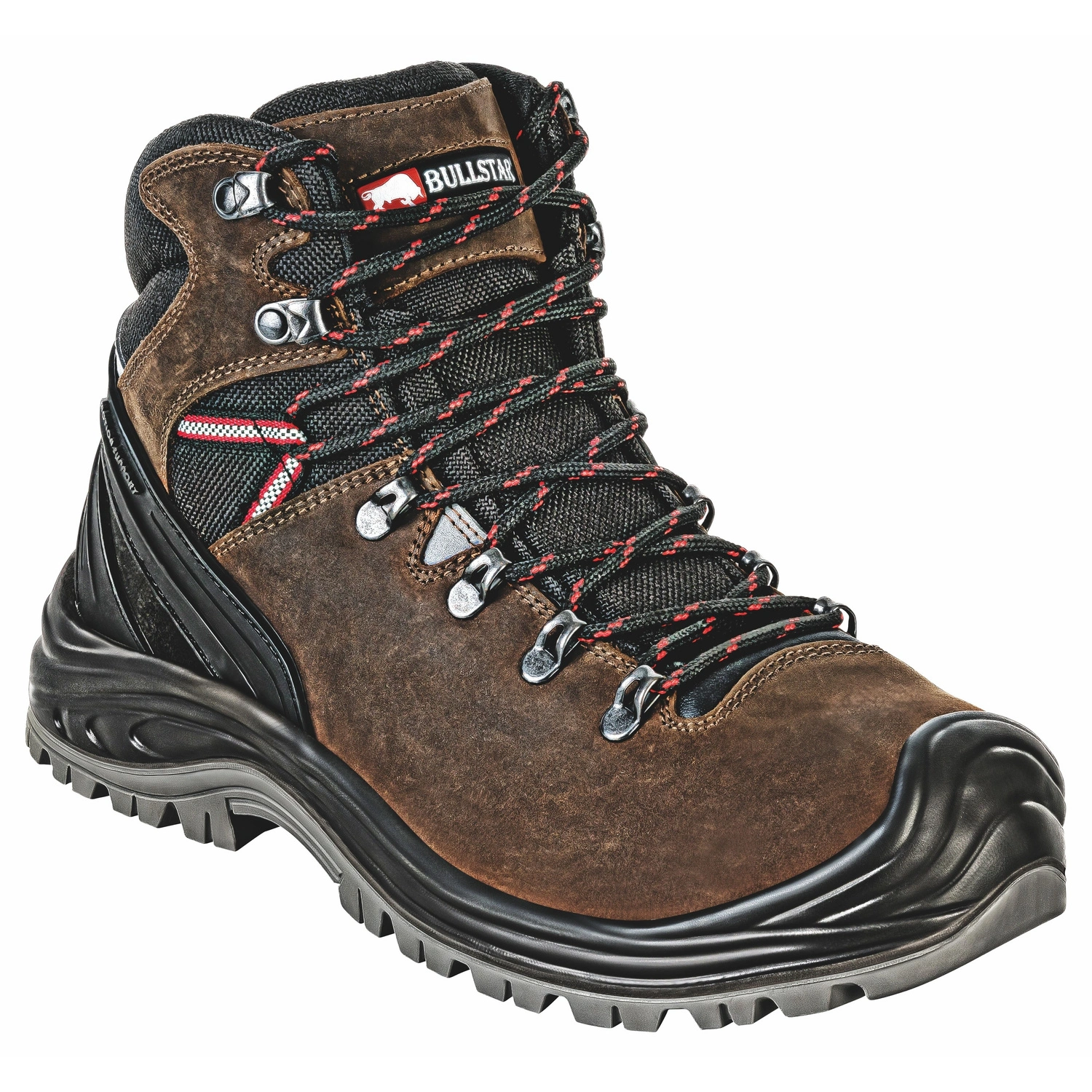 Sicherheitsstiefel »TECHNO-X«, Schuhgröße 41, Sicherheitsklasse S3S, braun