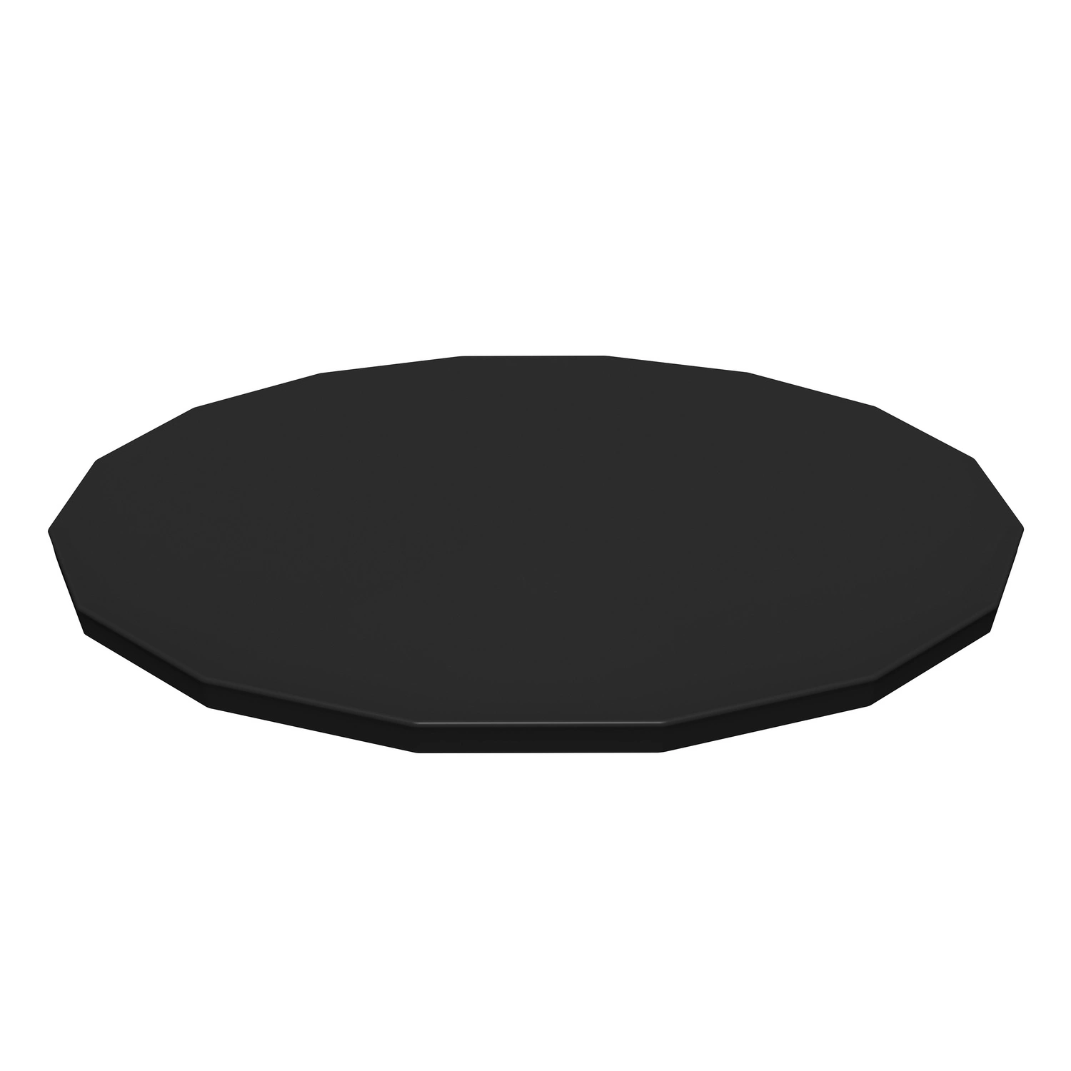 Poolabdeckung, Ø: 493 cm, schwarz, rund