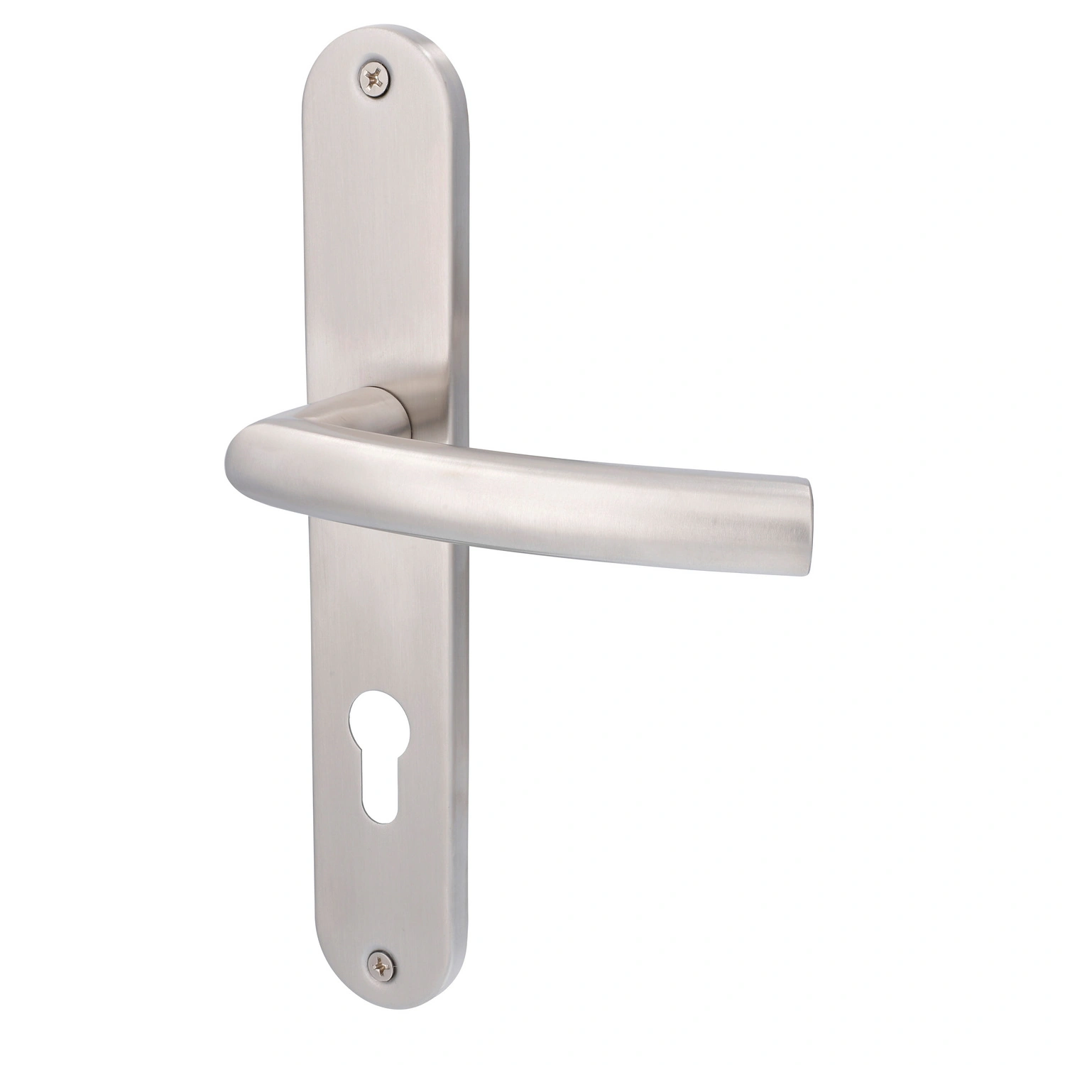 Langschild-Garnitur, LxB: 235 x 40 mm, mit PZ-Lochung