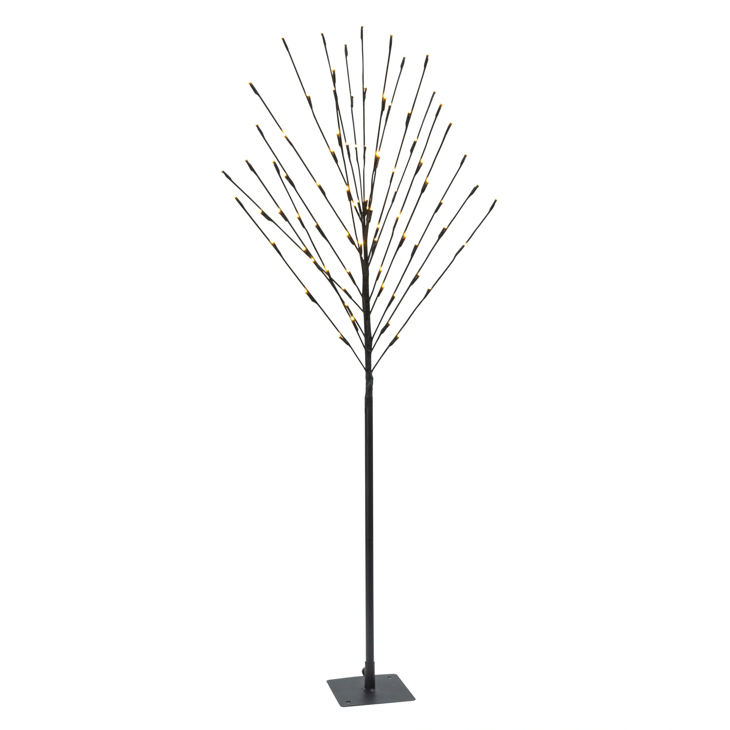 LED-Baum, 80 LED, Höhe 120 cm, warmweiß