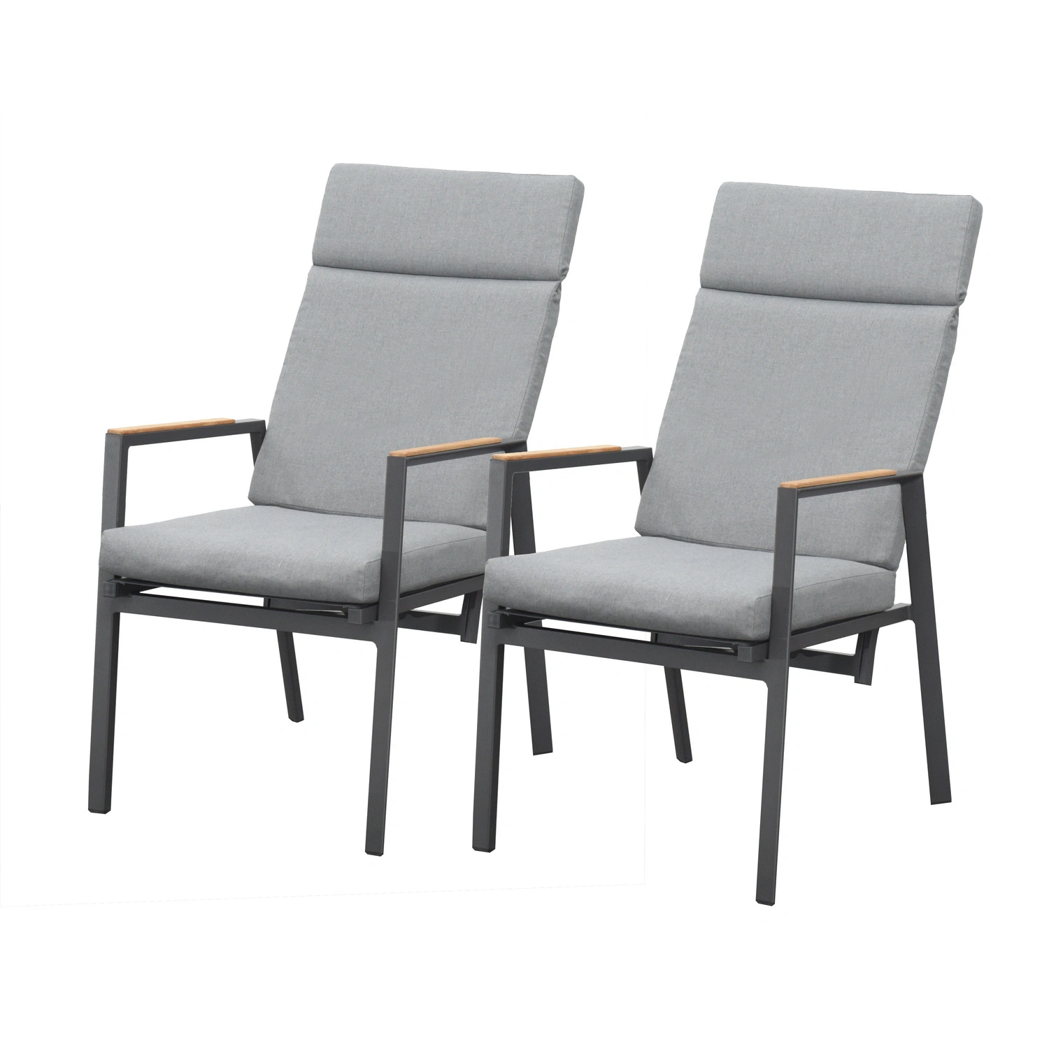 Hochlehner Sessel »Newport«, BxTxH: 56,5 x 63 cm x 105 cm, 2er Set