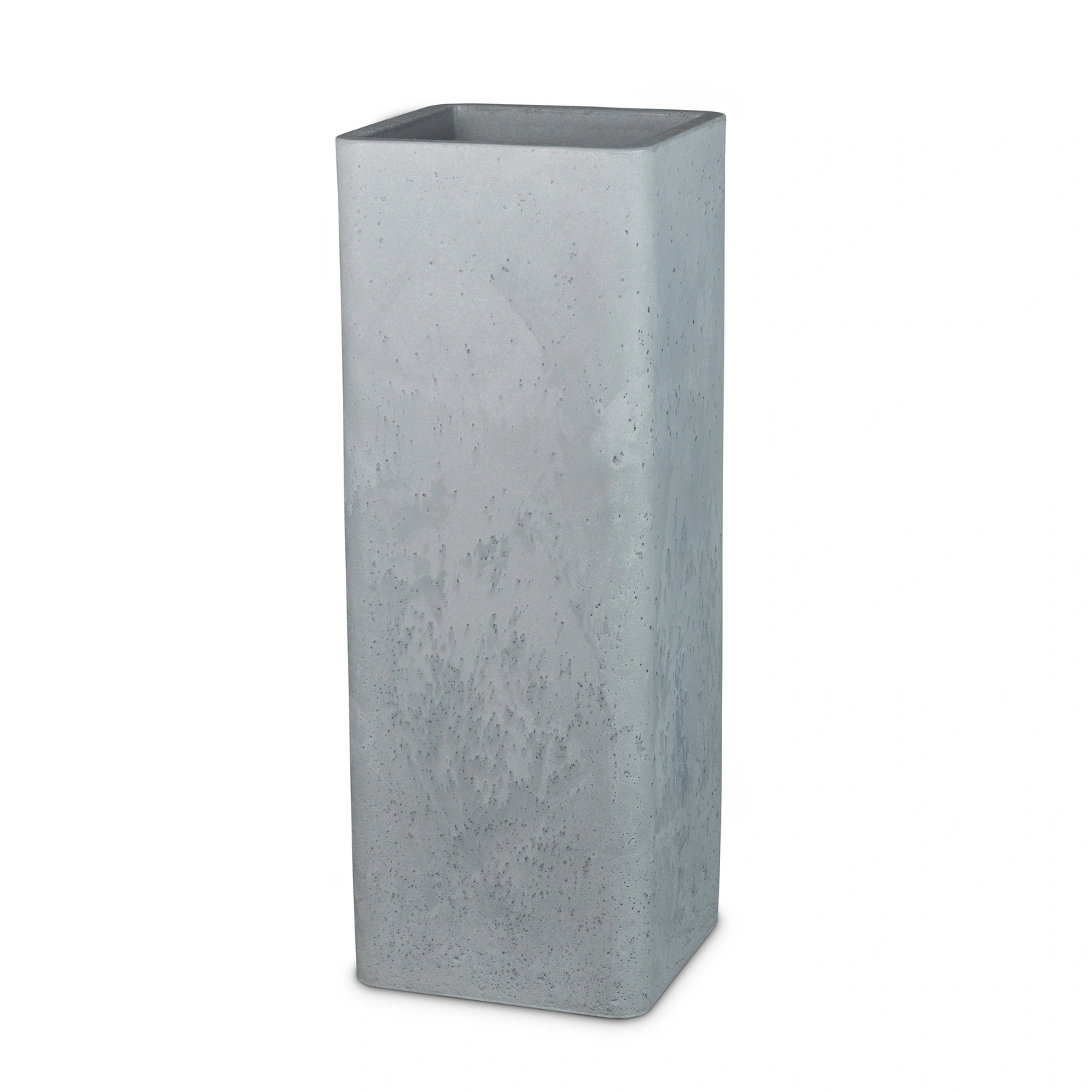 Pflanzgefäß »Quadro High«, 26 x 72,5 cm (BxH), Kunststoff, steingrau