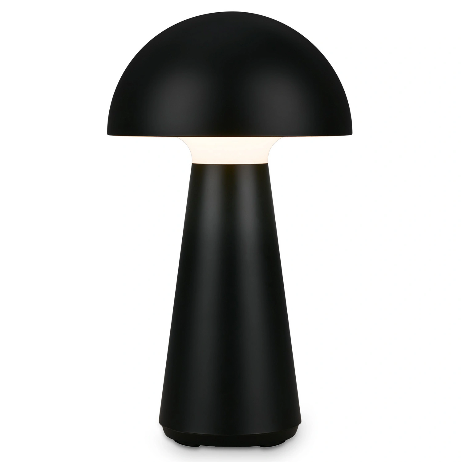 Tischleuchte, Höhe: 28cm, schwarz