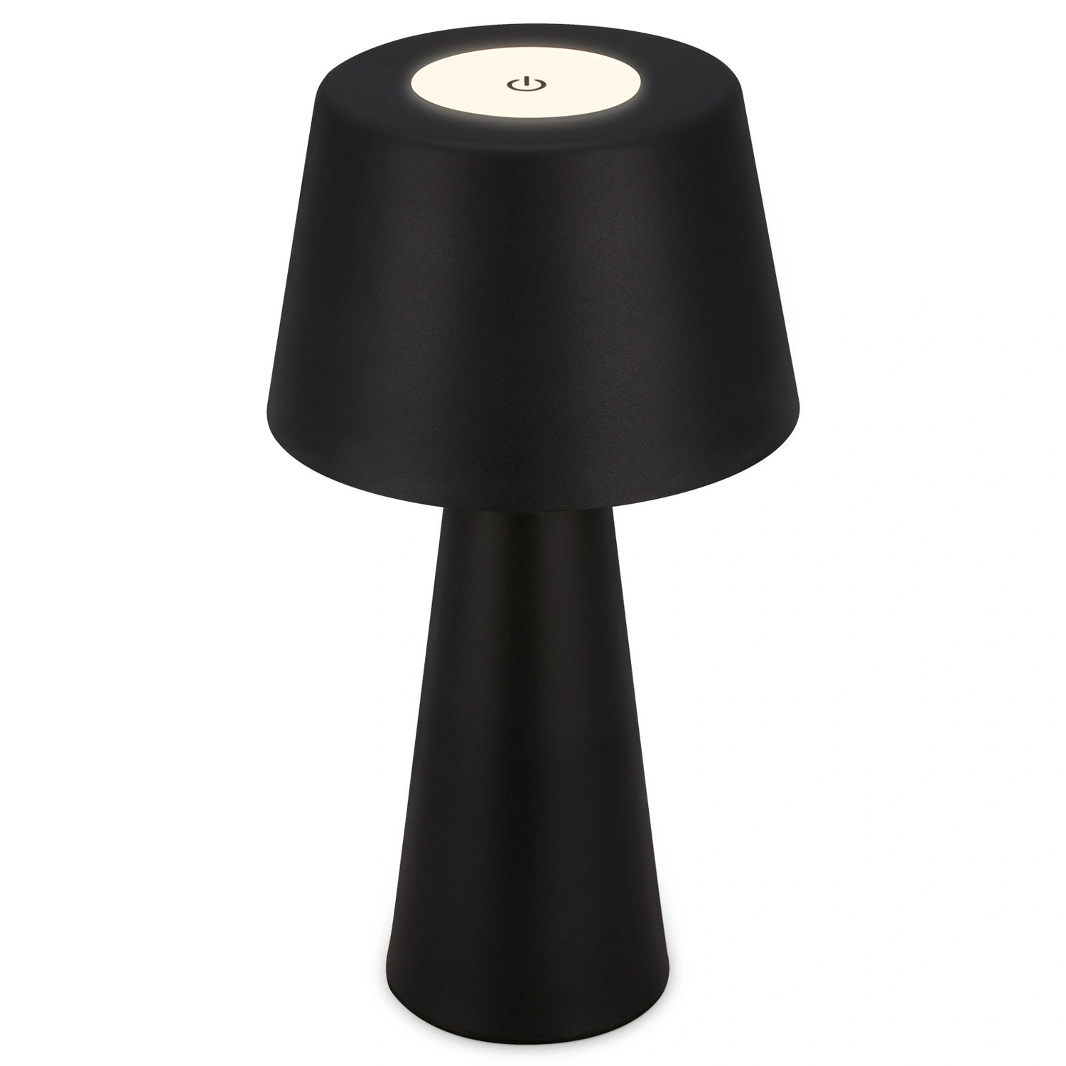Tischleuchte, Höhe: 31cm, schwarz