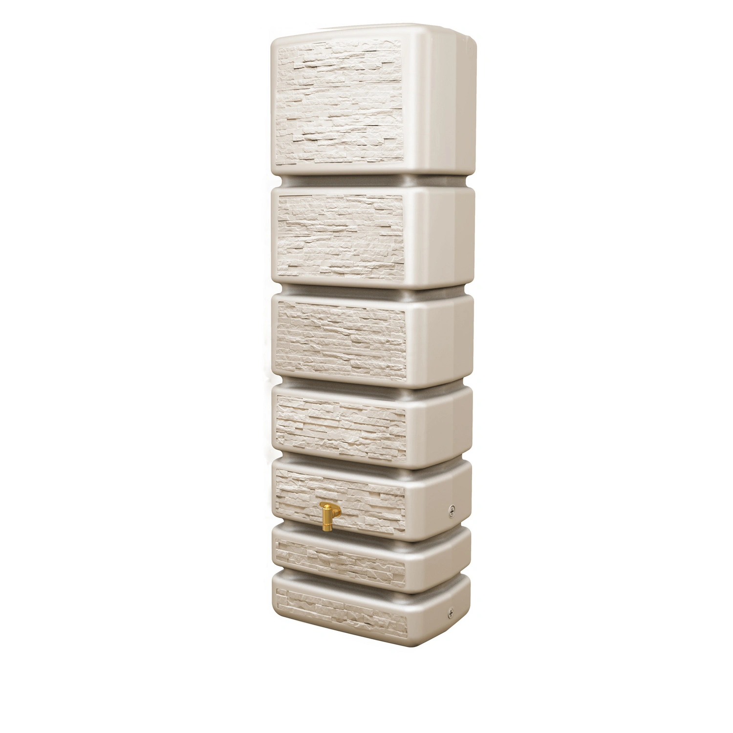 Regenspeicher, 350 l, Kunststoff, sandbeige