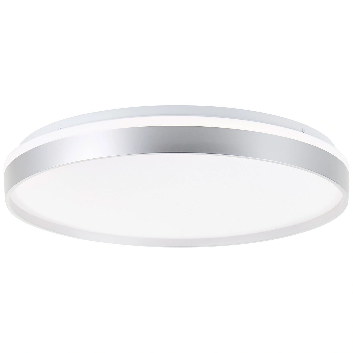 LED-Deckenleuchte »Britt«, 36W, 4500lm, 3000-6500K, Metall/Kunststoff, silber/weiß